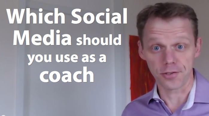 which social media to use for a coach